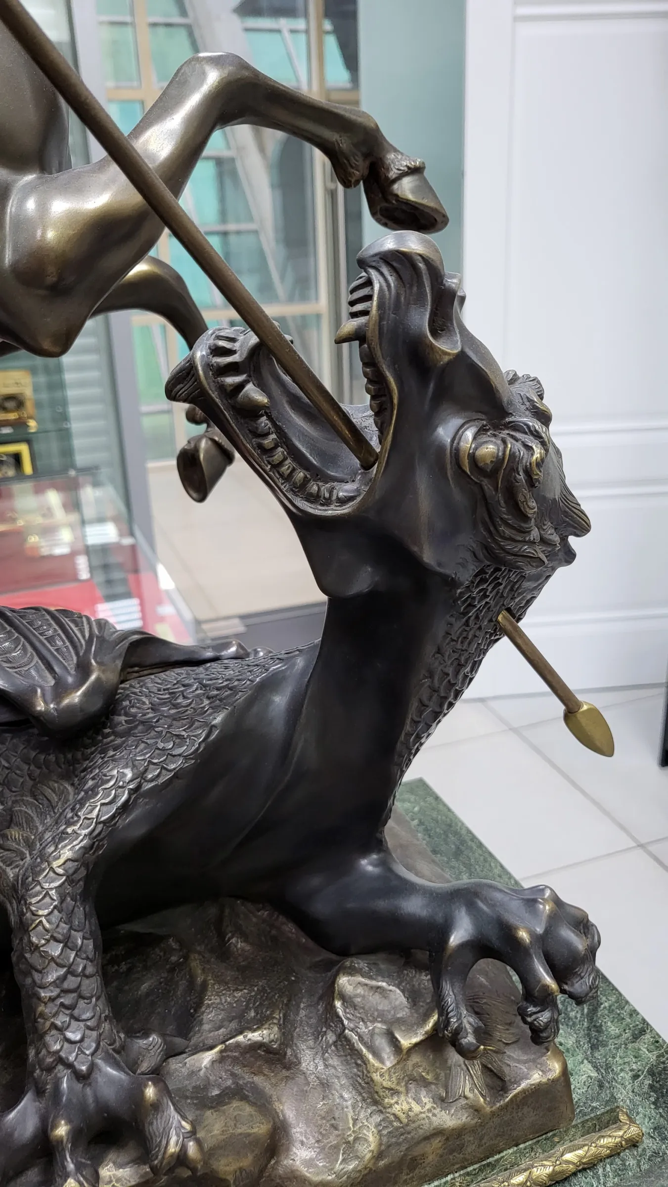 Часы "Георгий Победоносец"